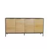 HARBOR Madia con struttura in MDF e ante in legno rovere