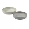 PLOSH Set di ciotole in cemento grigio