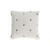 NENI Federa per cuscino bianco a pois neri in cotone 100%