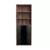 GOMER Libreria legno noce brera e legno rovere