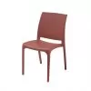 MADDY Sedia in polipropilene colore rosso