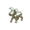 DENIS Scultura a forma di cagnolino colore oro