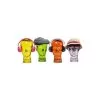 MUSIC Set di quattro sculture porta cuffie