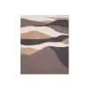 DARKY Quadro dipinto su tela colori marrone tortora beige